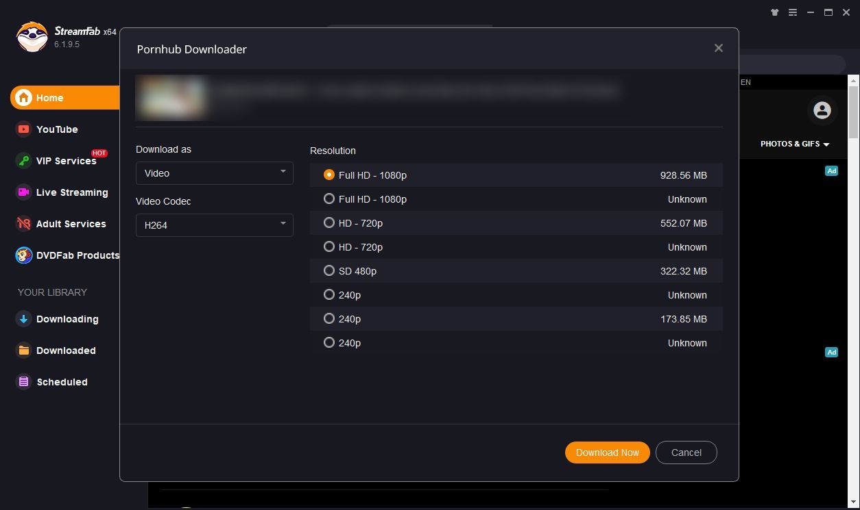 Comment télécharger des vidéos de Pornhub