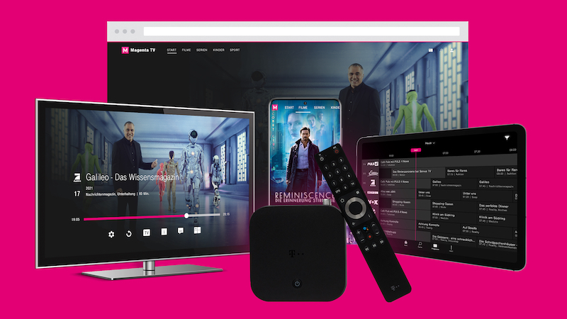 Schritte zum Ansehen von RTL+ Videos auf MagentaTV