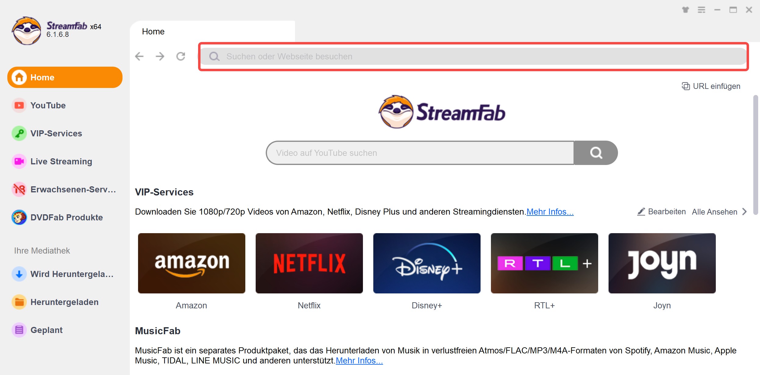 Anleitung zum MagentaMusik Video Download mit StreamFab Video Downloader