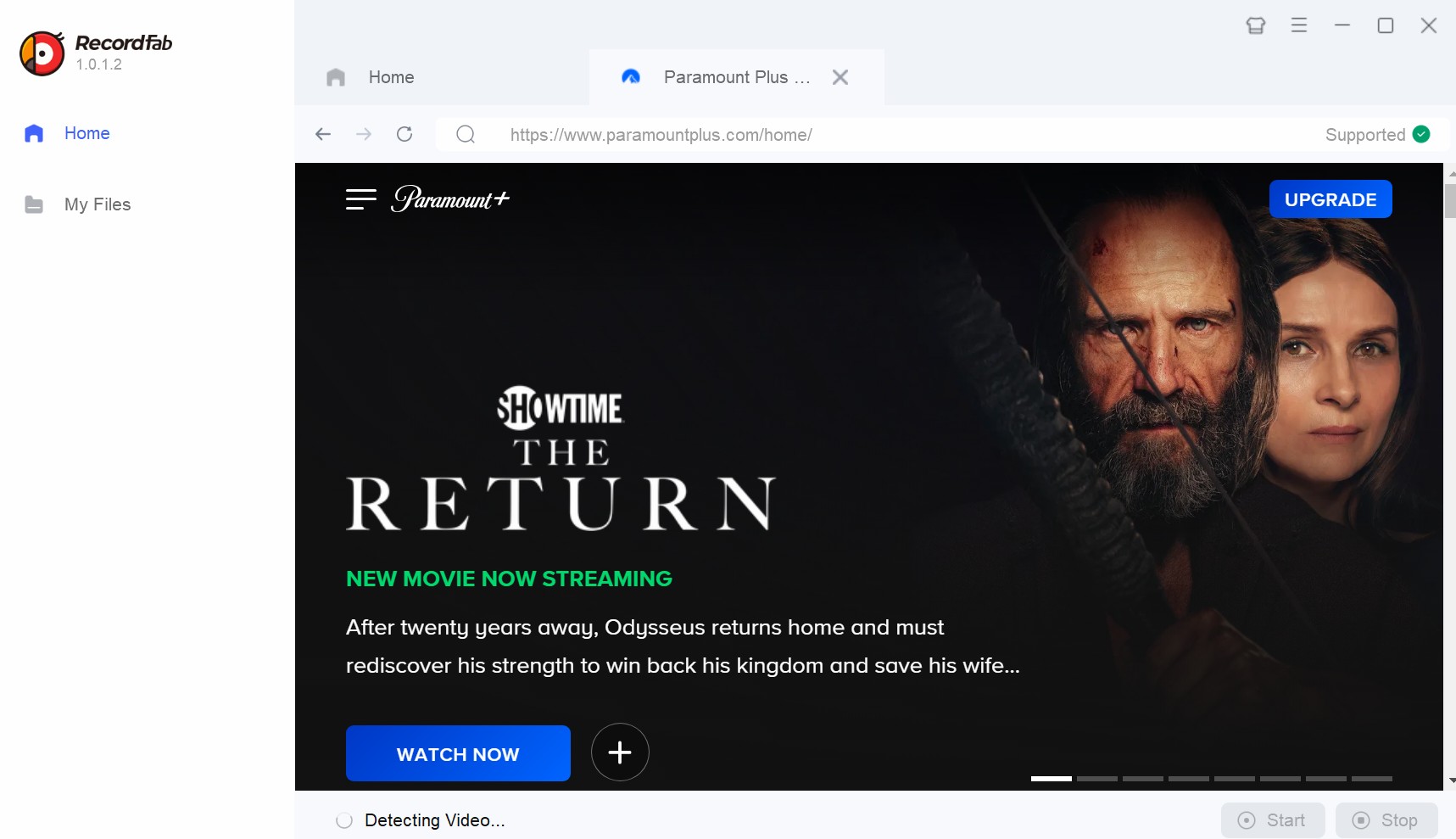 how to record paramount plus: steps to use recordfab
