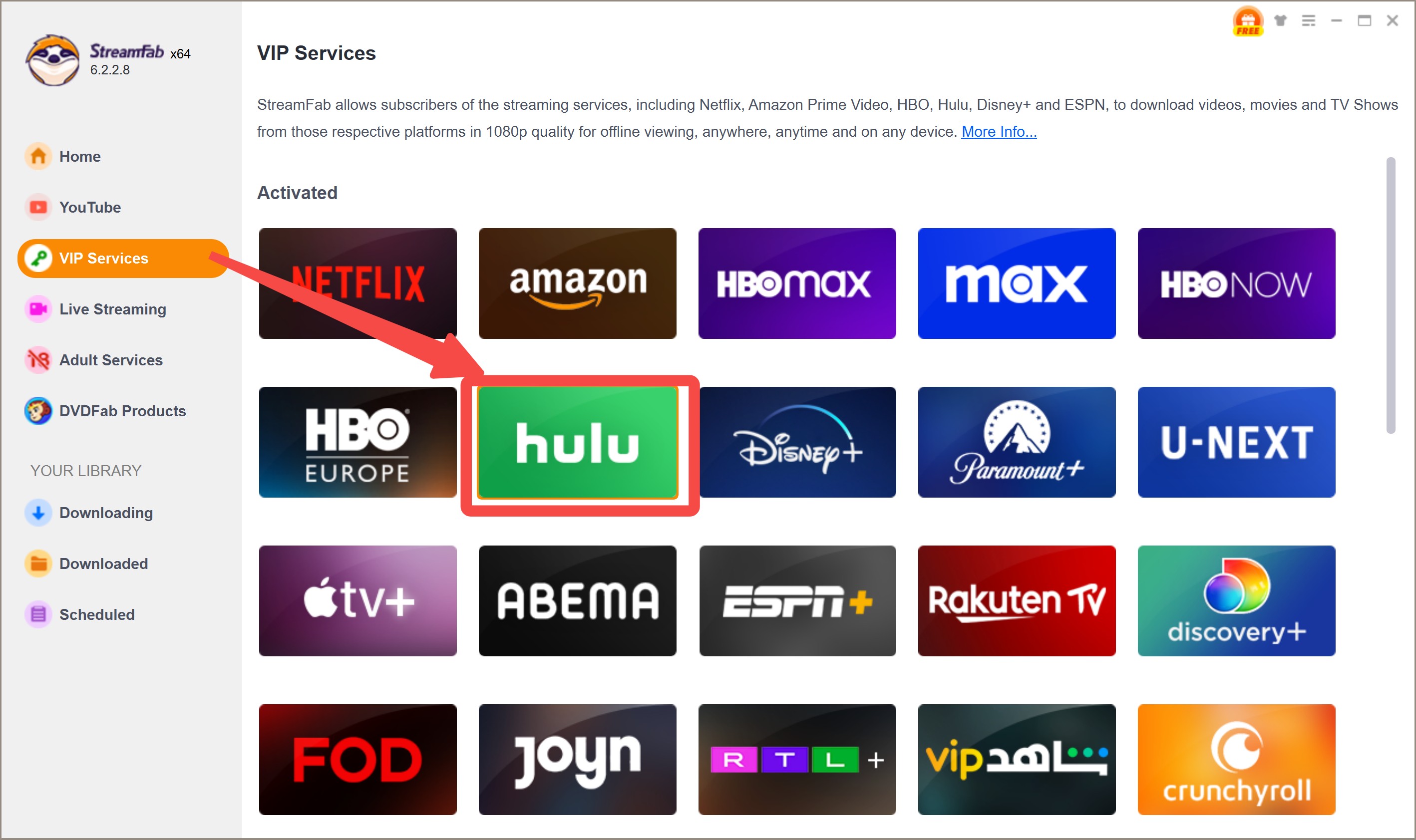 How to download Discover Plus on Hulu with StreamFab