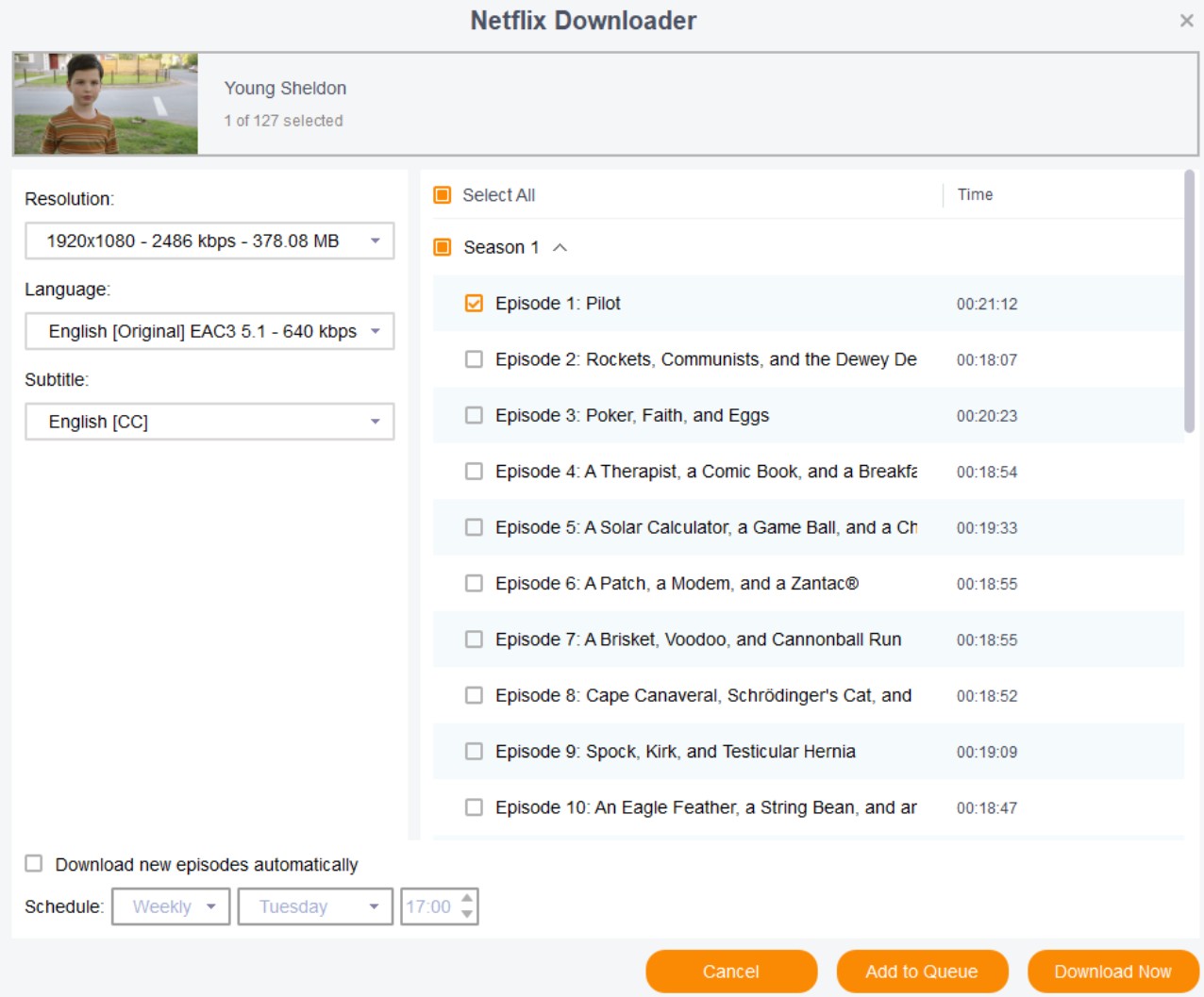 watch netflix offline on airplane with streamfab: step 4