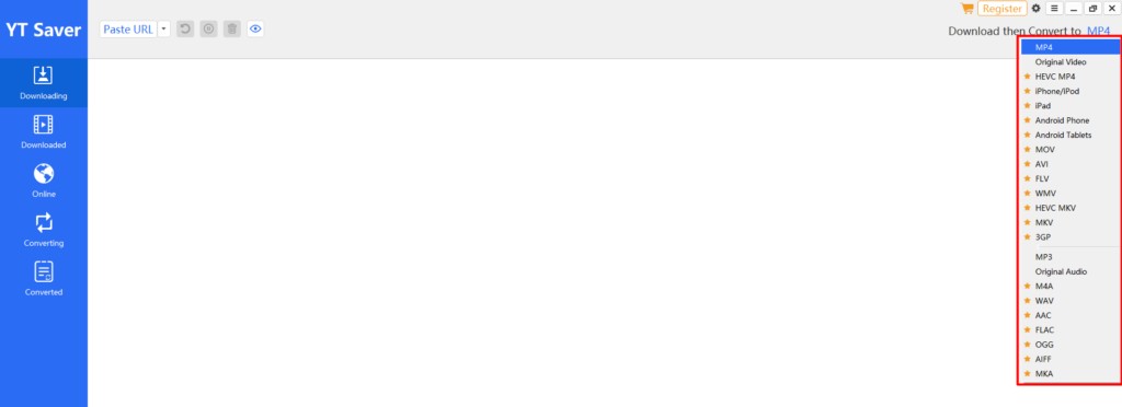 YTSaver 使い方