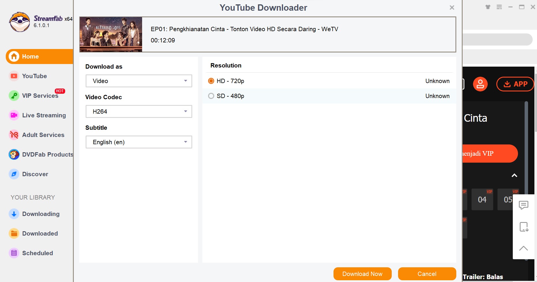 download WeTV shows: StreamFab
