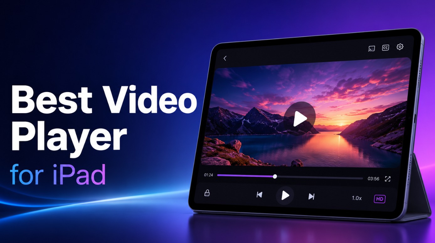 Top 9 Best iPad Video Players for Smooth Playback [2026 Review]
