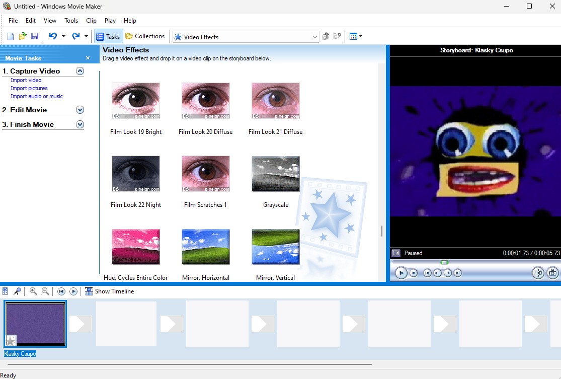 windows movie maker