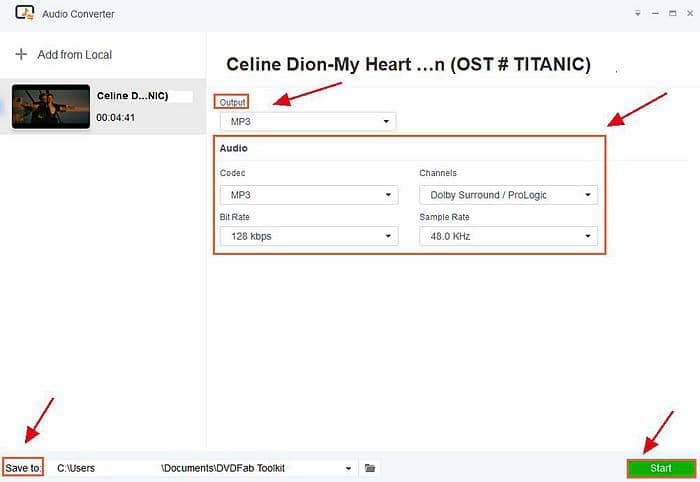 m4a to mp3:Lösung 1: Toolkit – Converter M4A to MP3 Windows
