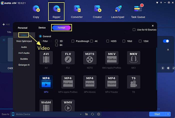 DVD to YouTube with DVDFab DVD Ripper