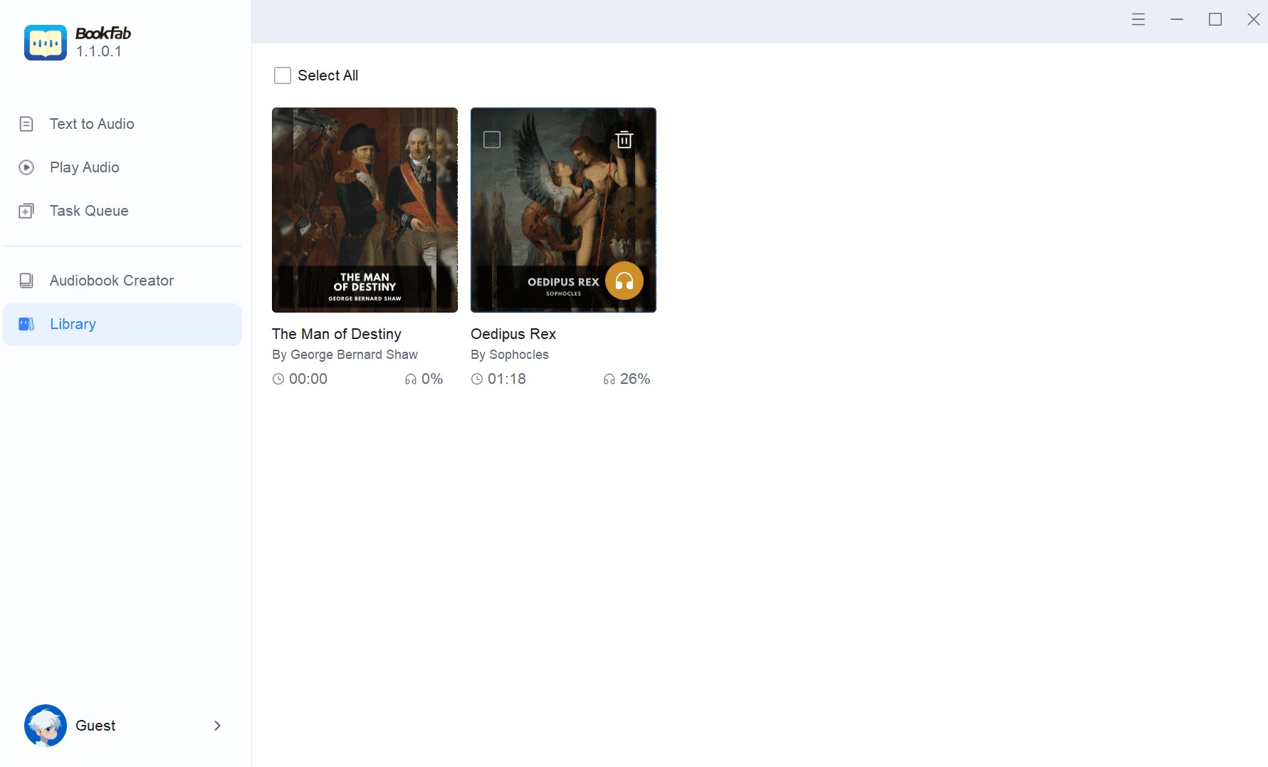 How to Create an Audiobook from Kindle eBook with BookFab