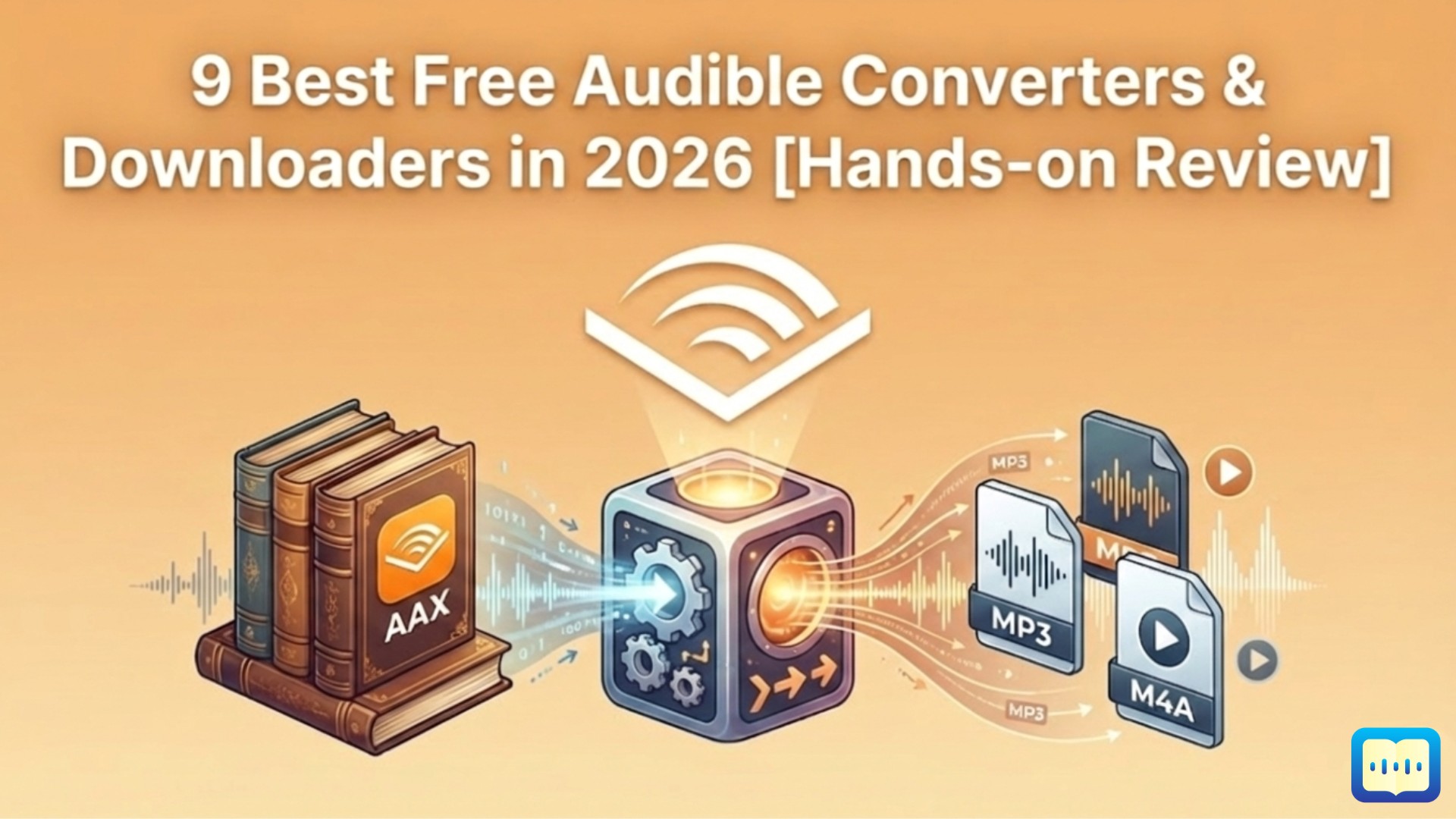 9 Best Free Audible Converters & Downloaders in 2026 [Hands-on Review]