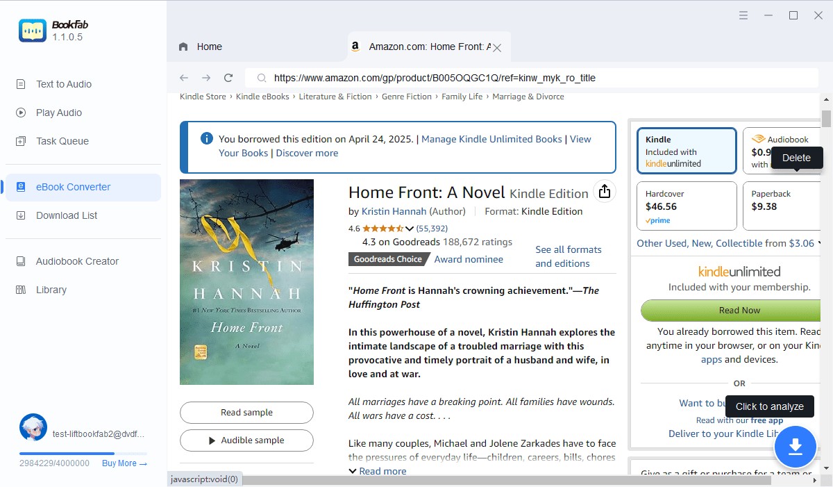 Alternative à la conversion de Kindle en PDF avec Calibre