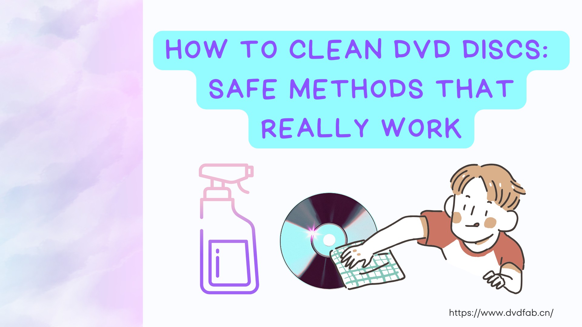how to clean DVD Discs
