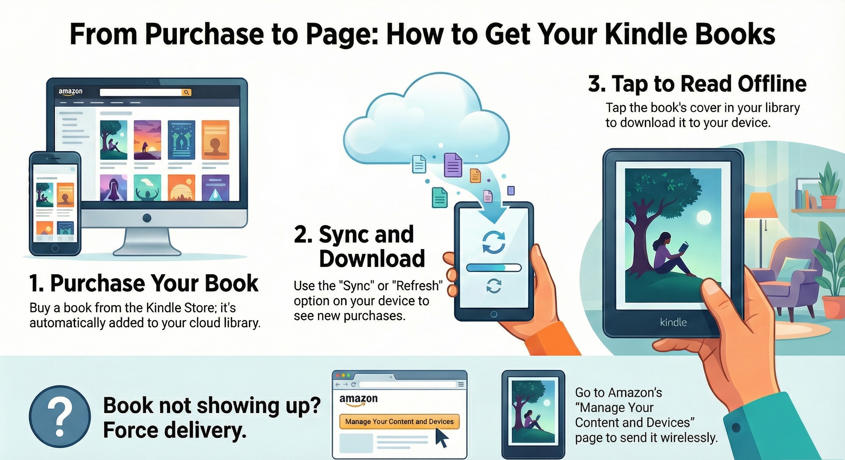 how to download kindle books