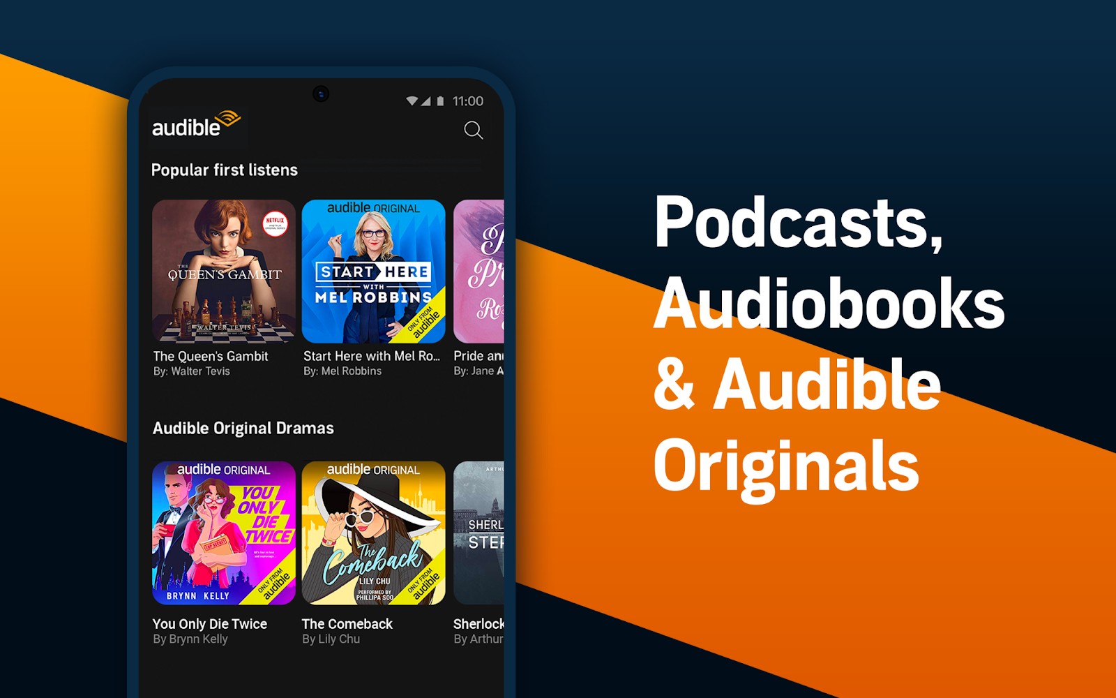 Kobo Hörbücher vs Audible: Audible