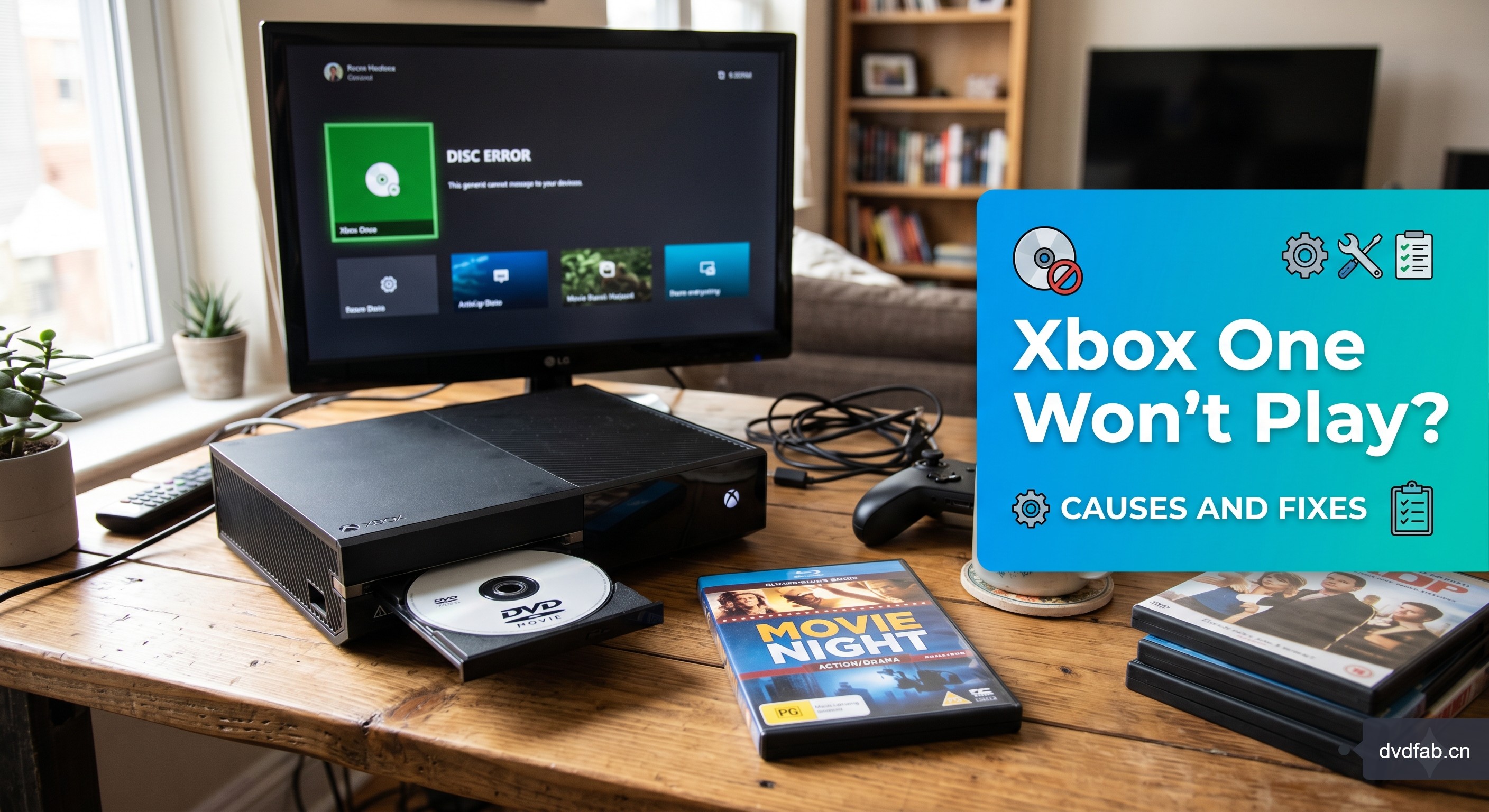 Fixes When Xbox One Won't Play DVDs
