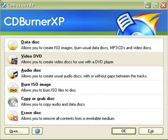 CDBurnerXP : Logiciel de gravure CD/DVD/Blu-ray gratuit