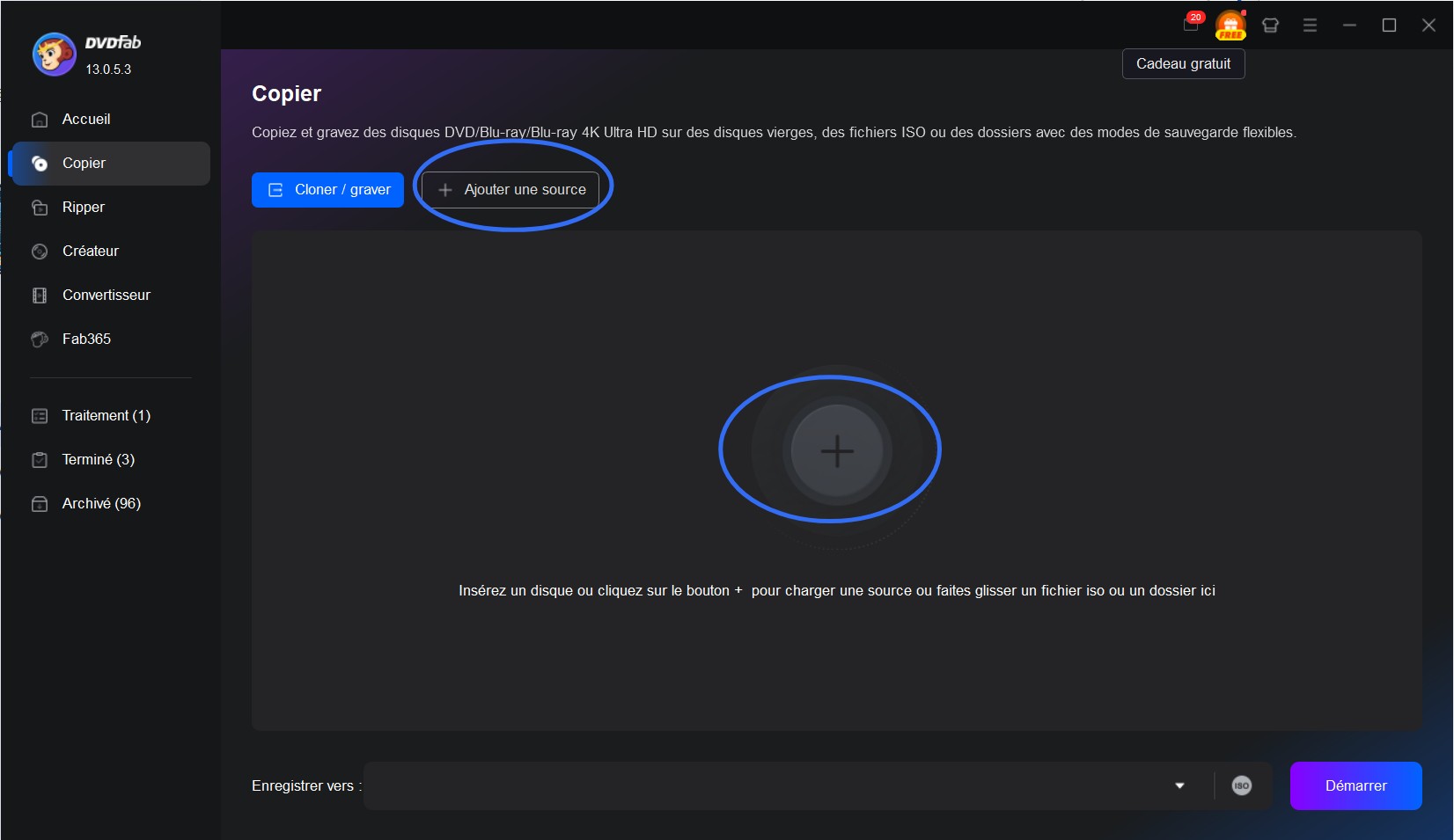 copier ou compresser un DVD rapidement