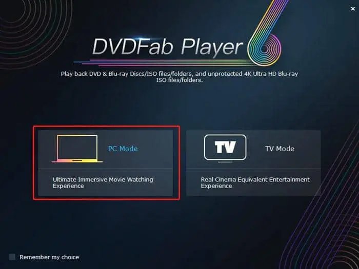 choisir le bon mode pour lire un dvd
