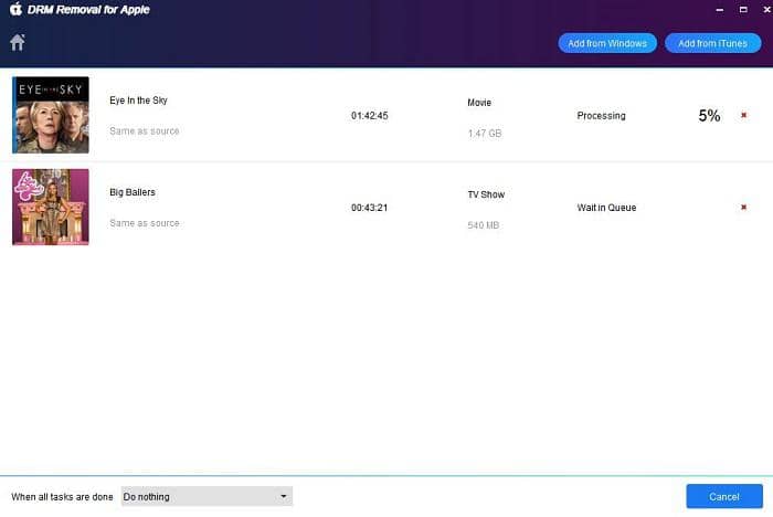 M4V vs MKV:Étapes de la suppression des DRM