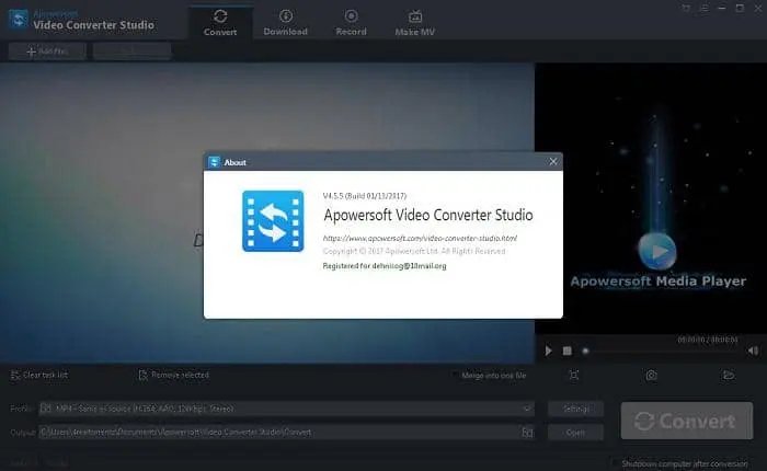 Convertir MKV en AVI avec Apowersoft Converter (Mac)