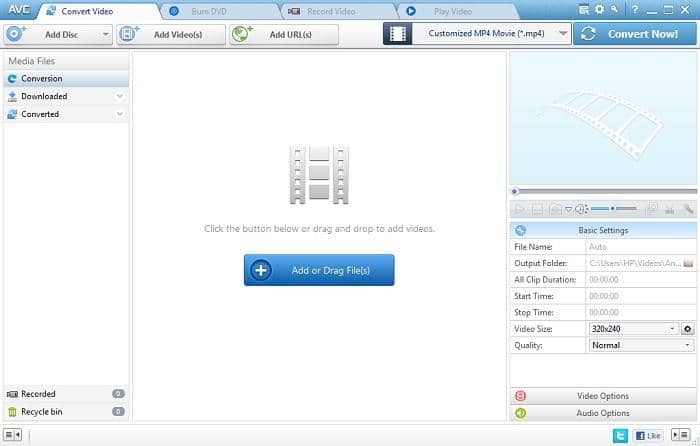 gif to mp4:4. Convert GIF to MP4 Using Any Video Converter – AVC