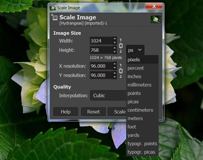 How to increase resolution of image