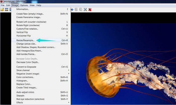 How to increase resolution of image