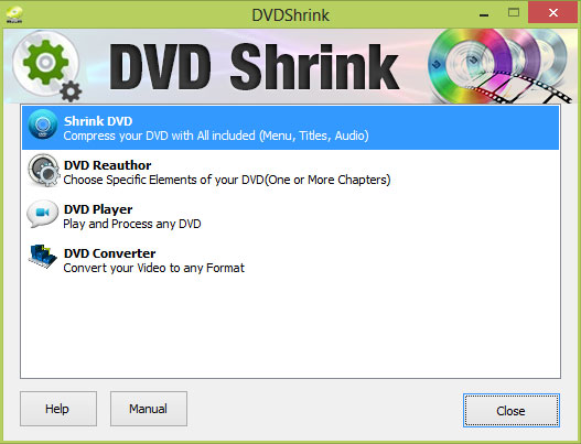 DVD shrinkをダウンロードする方法とサイトをご紹介