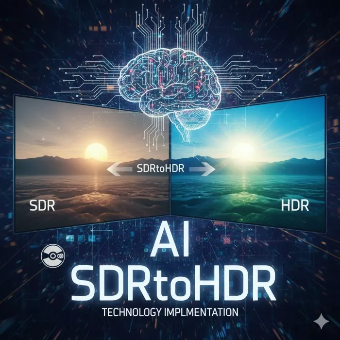 DVDFab SDRtoHDR：AI が実現するダイナミックレンジと色彩の高精度拡張