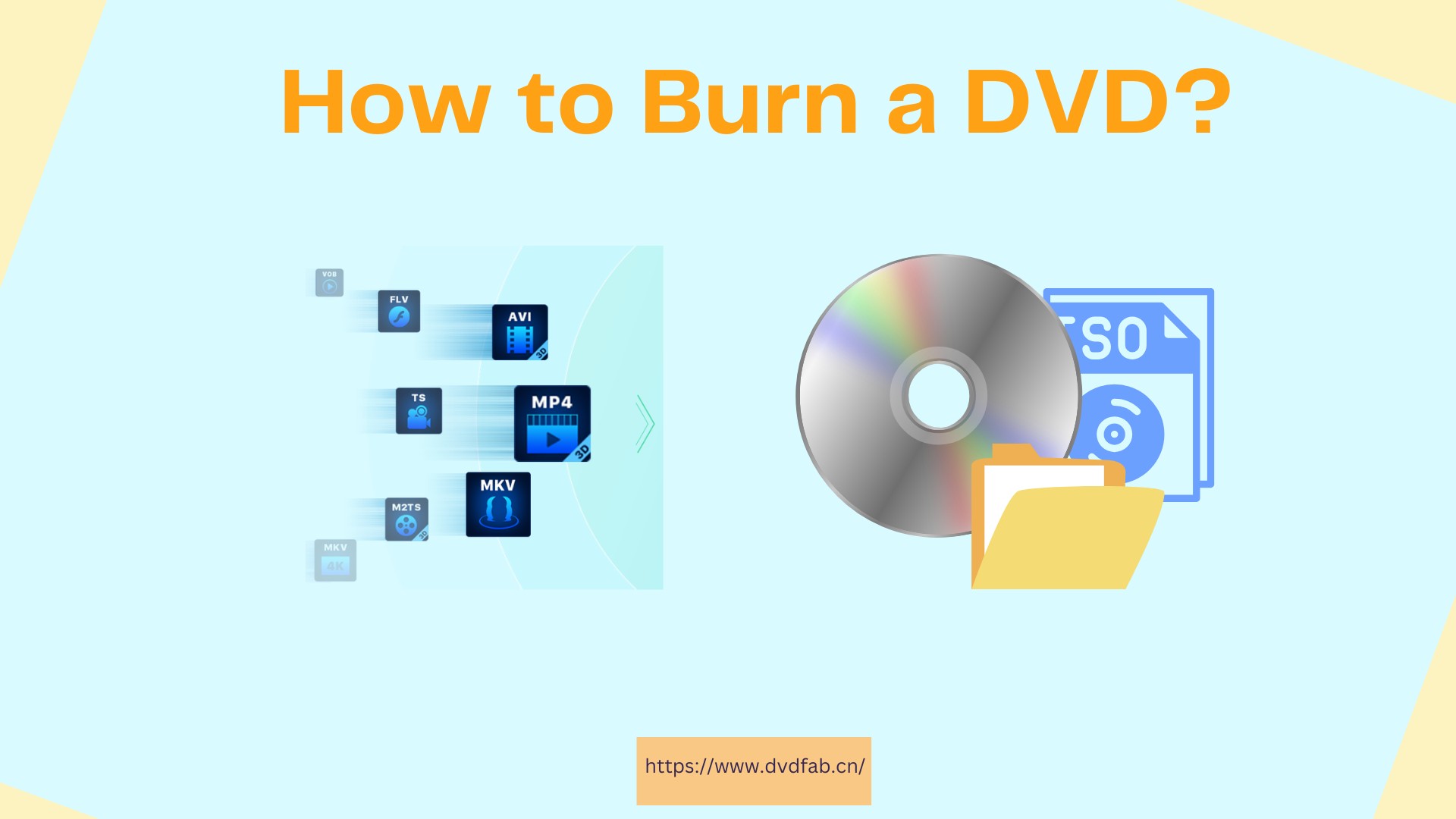 How to burn a dvd
