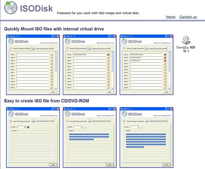 10 meilleures alternatives à Virtual CloneDrive 2022:8. ISODisk
