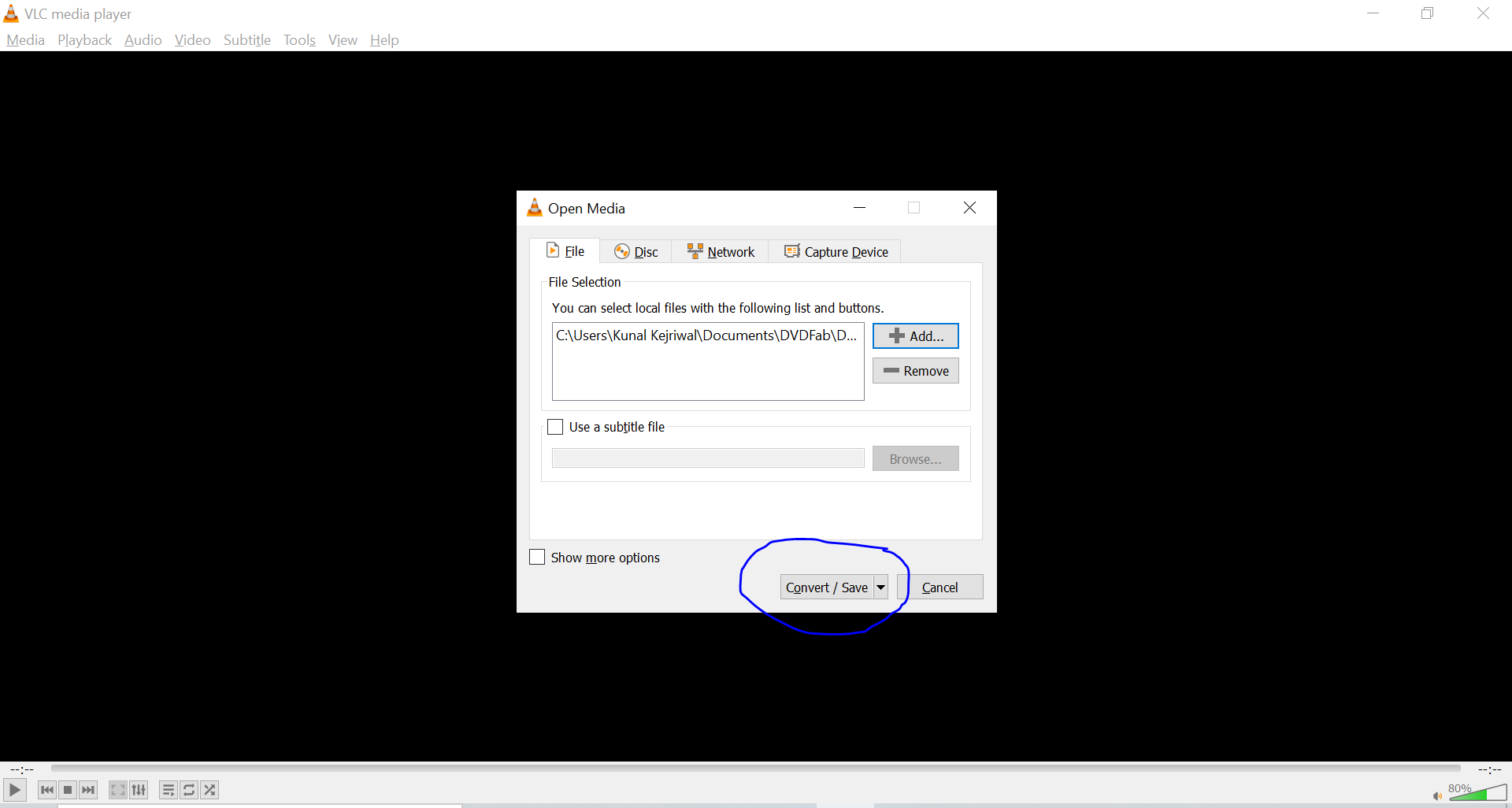 利用VLC將MKV轉檔為MP4