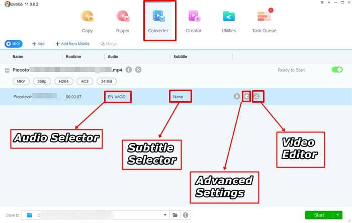 Comment télécharger et convertir les vidéos YouTube en MKV:Comment utiliser DVDFab Video Converter pour convertir YouTube en MKV