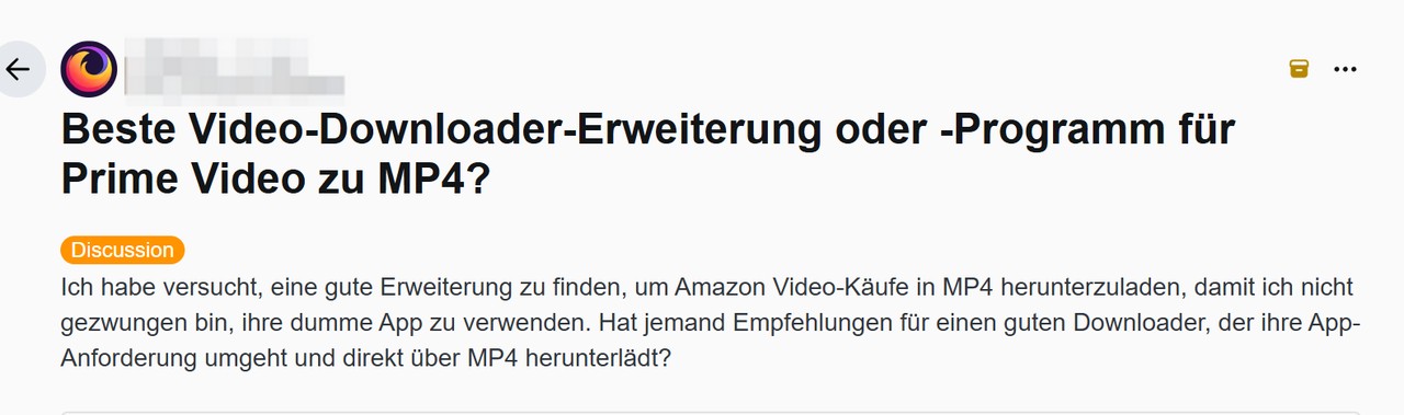 Aktuelles Thema in der Community: Warum brauche ich Tools von Drittanbietern?