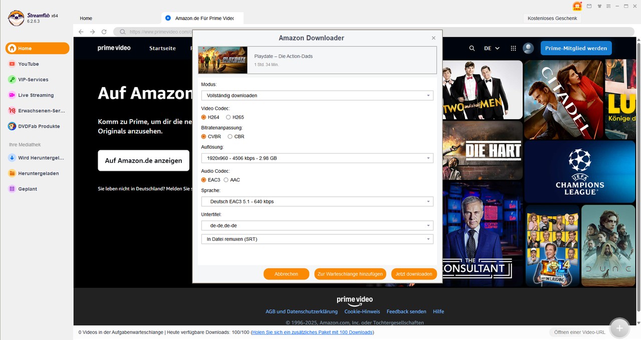 TuneBoto Alternative: StreamFab All-In-One