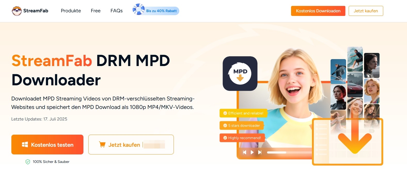 StreamFab DRM MPD Downloader
