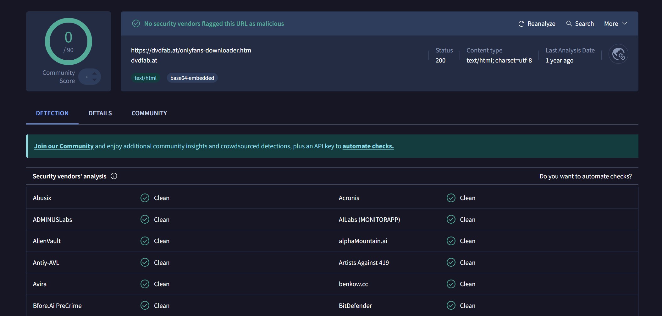 Sicherheitsüberprüfung zu StreamFab OnlyFans Downloader
