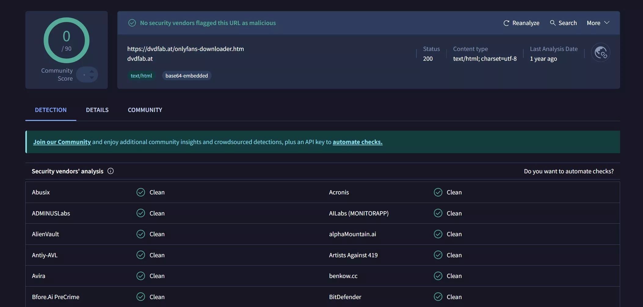 Sicherheitsüberprüfung von StreamFab OnlyFans Downloader