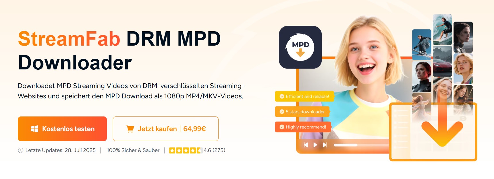 Beste Download-Lösung − Verwendung des Video Downloaders