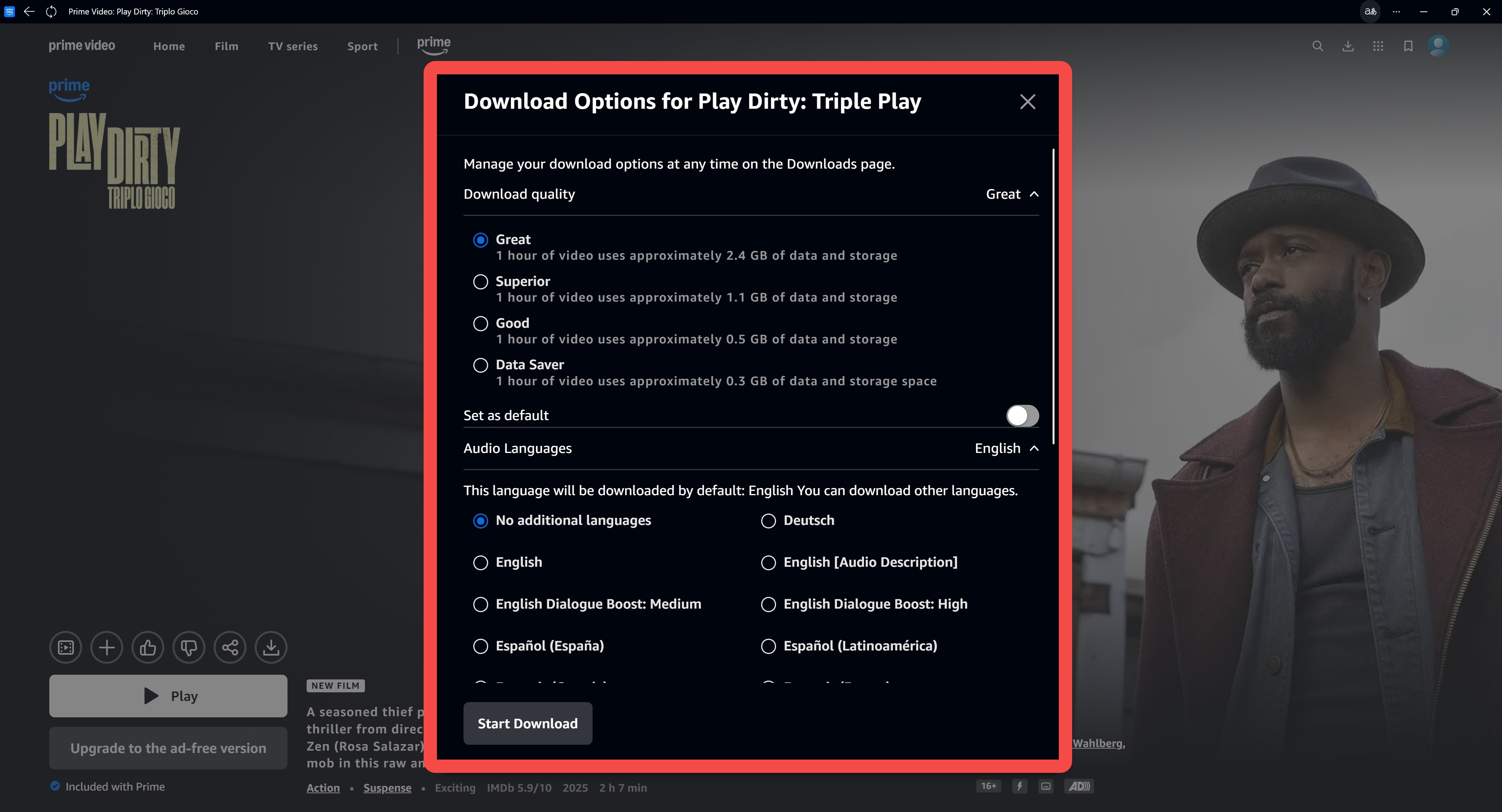 how to watch amazon prime video offline