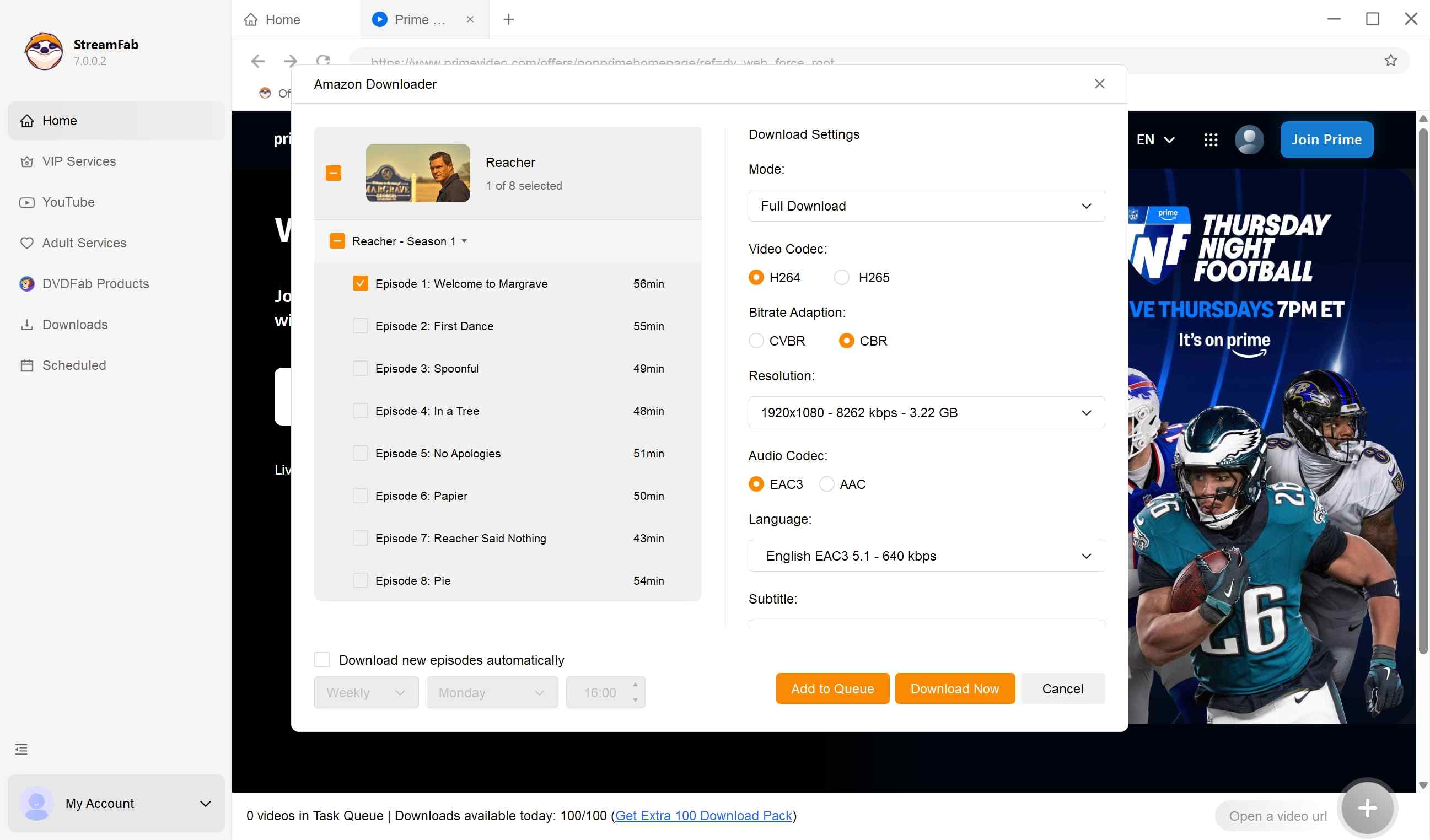 how to use the best amazon video downloaders: step 3
