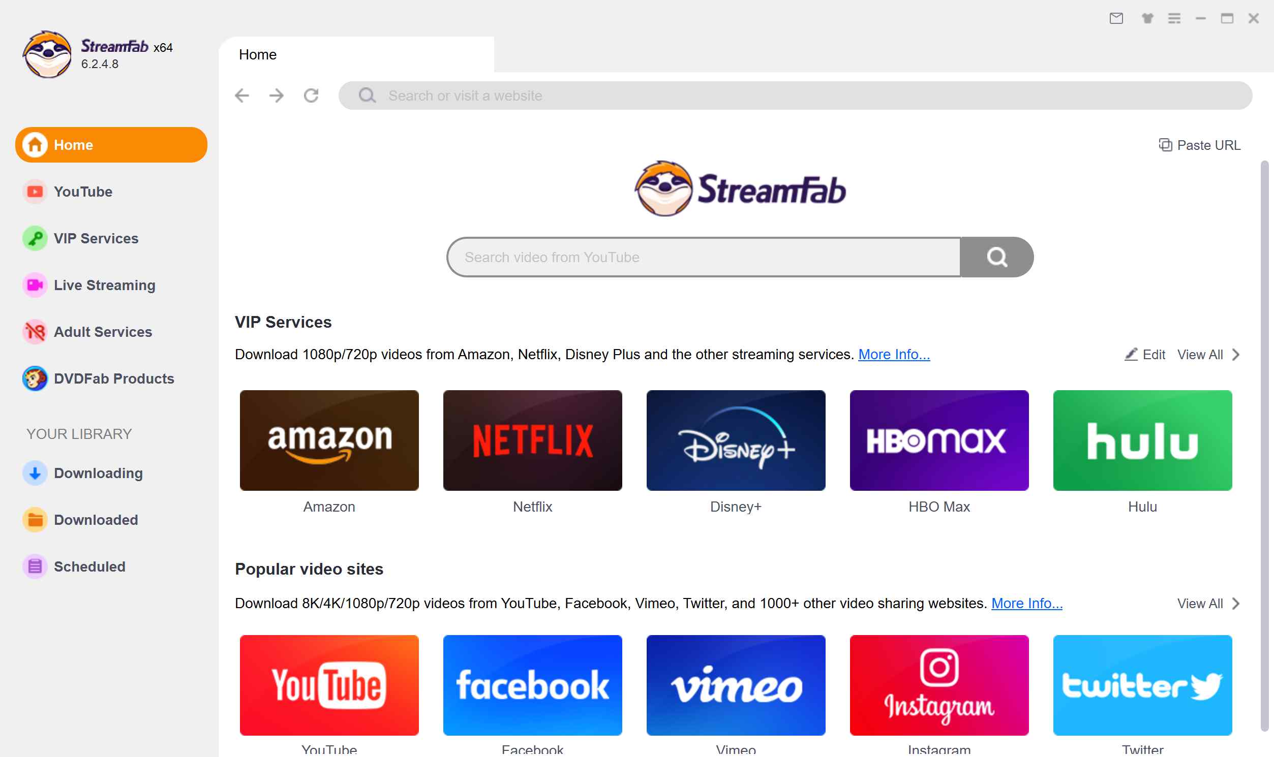 audials for mac alternative: streamfab