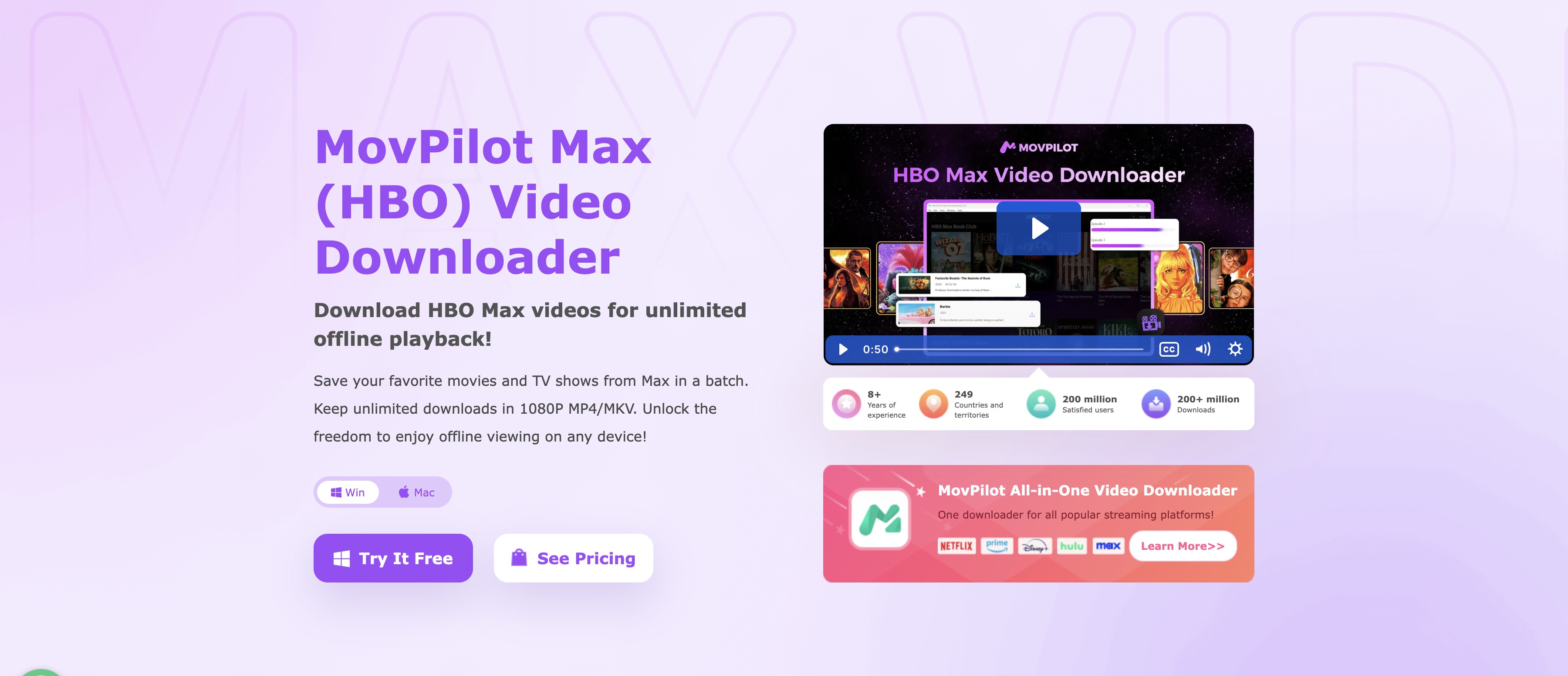 best hbo max downloader: Movpilot HBO Max Video Downloader