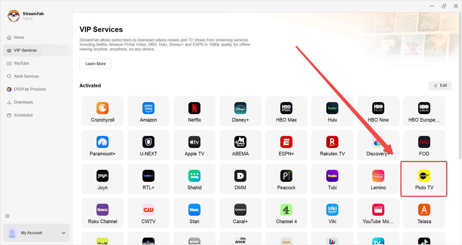 does pluto tv have commercials:How to use StreamFab Pluto TV downloader?