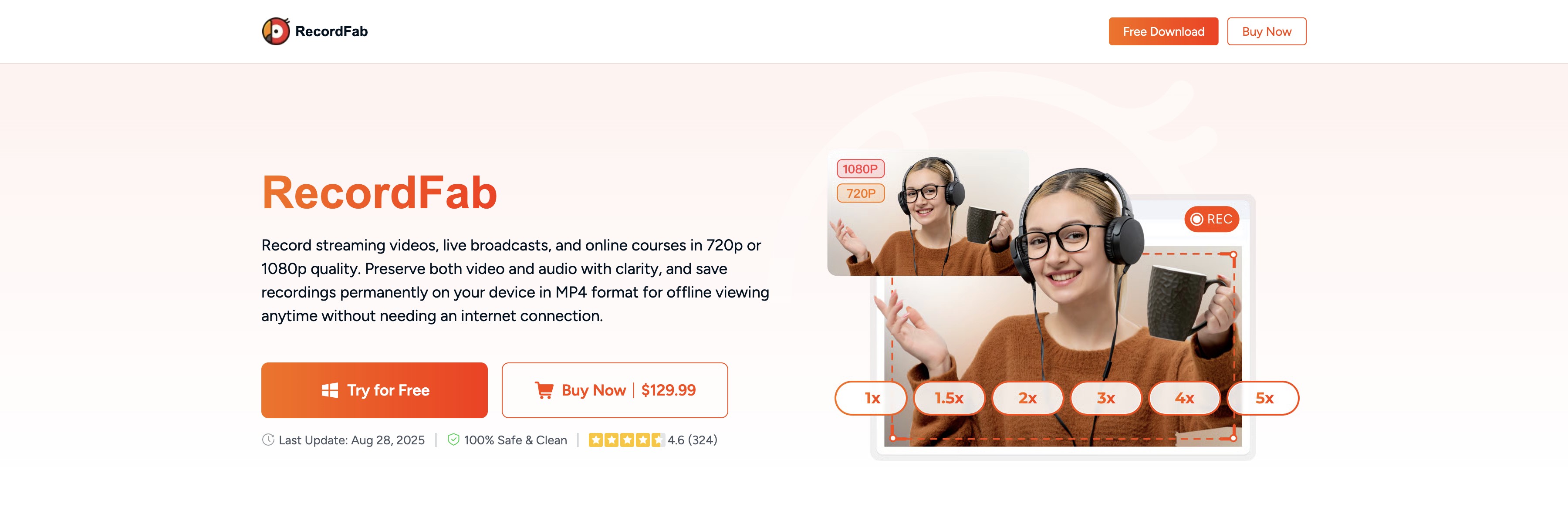 RecordFab is a professional screen recording software designed to help users easily record online live streams, web courses, and streaming videos.