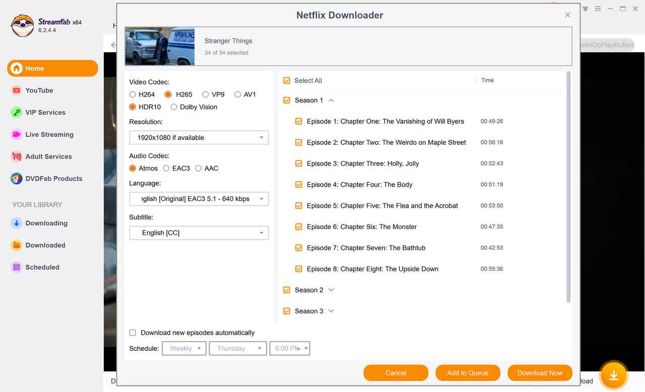 easeus alternative: StreamFab Video Downloader