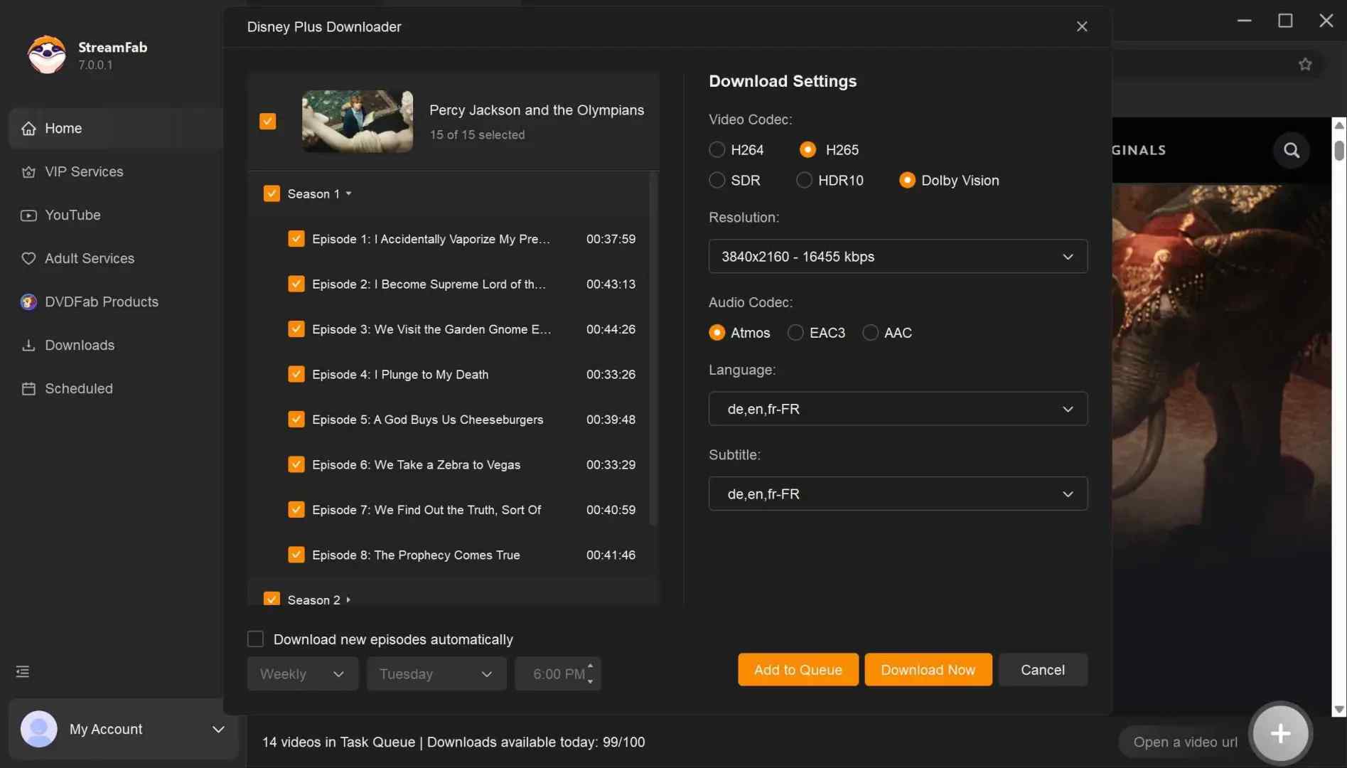 download disney plus video