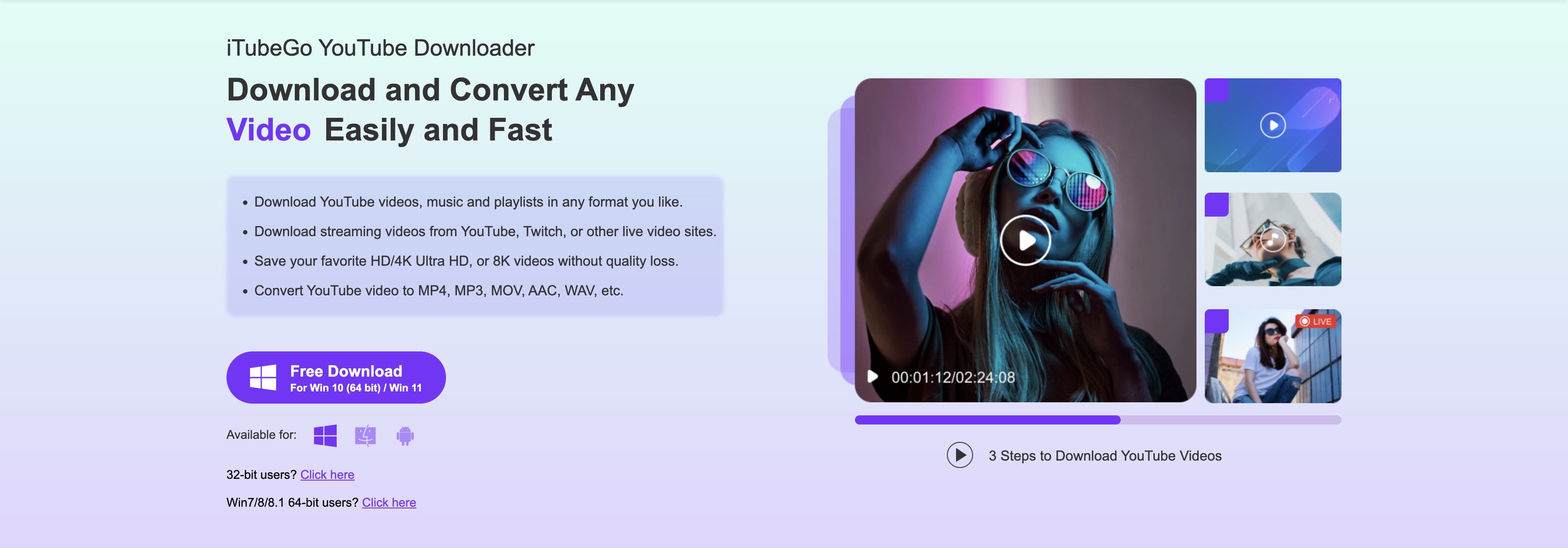 What Are the Prime Features of iTubeGo Downloader?