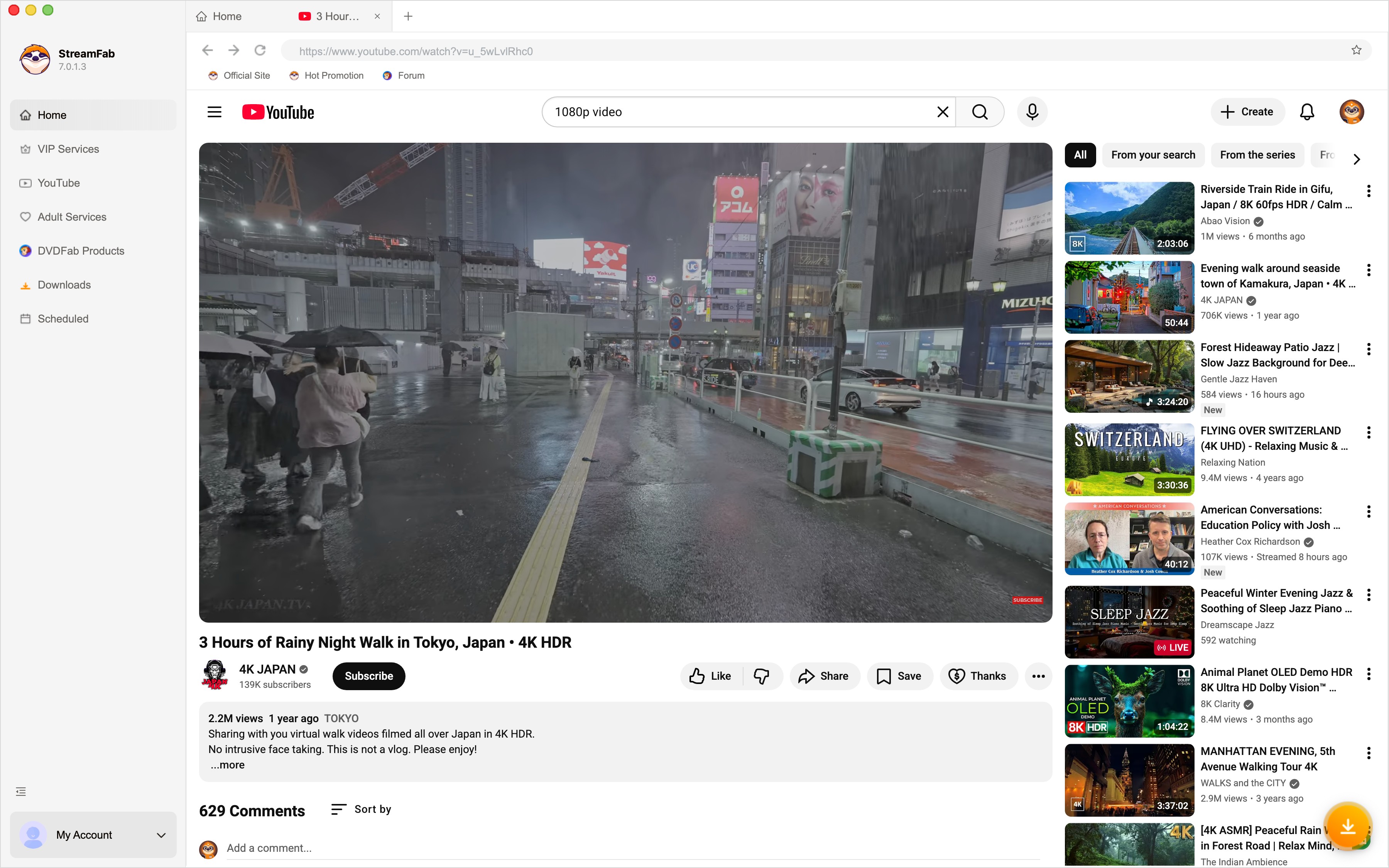 fix UniConverter cannot download video: streamfab