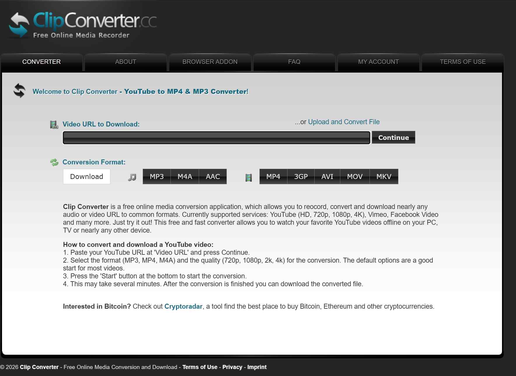 best amazon video downloader review: clipconverter